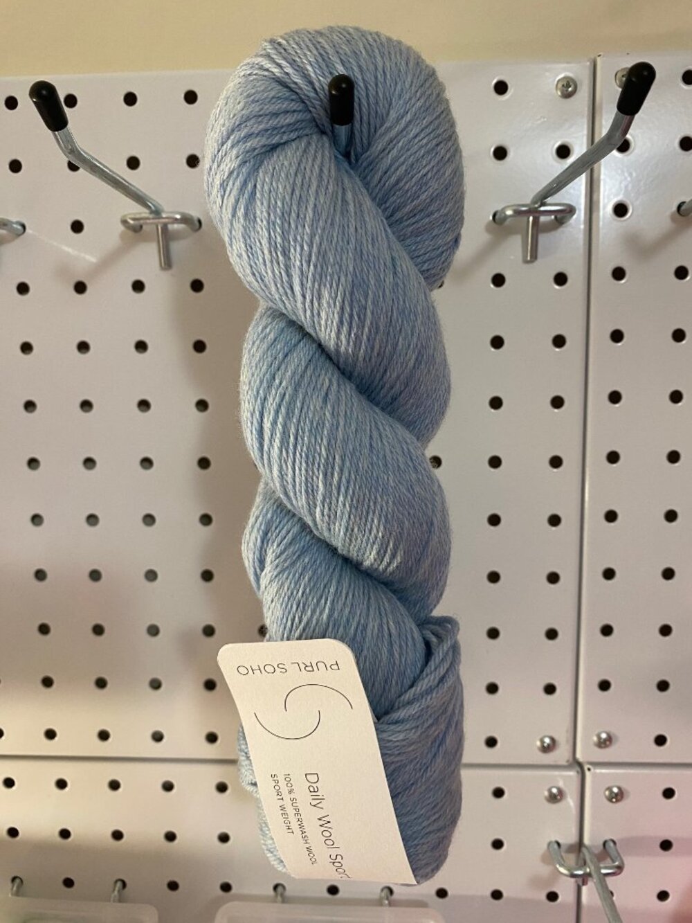 Purl Soho Daily Wool Sport Yarn | 1 Skein | Dew Blue